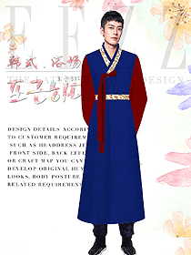 韓式水療會所咨客服裝款式圖548