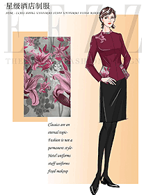 新款酒店經(jīng)理服裝設(shè)計(jì)圖517