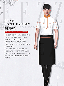 男款短袖廚師制服設(shè)計圖521