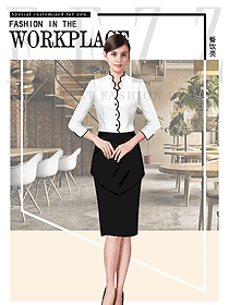 西餐服務(wù)員制服設(shè)計(jì)圖1373