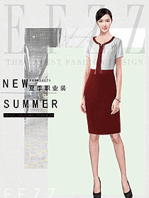 原創設計女夏裝制服設計圖1131