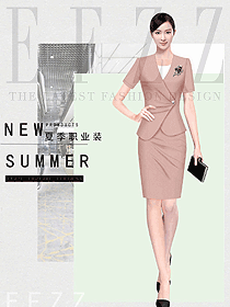 原創(chuàng)設計女夏裝制服設計圖1137