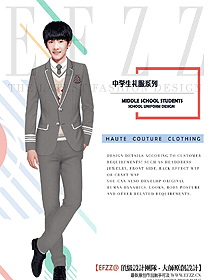 學生服校服設計效果圖211