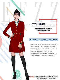 時尚學生服校服設計圖222