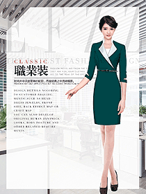 OL通勤裝女秋冬職業(yè)裝設計圖1906