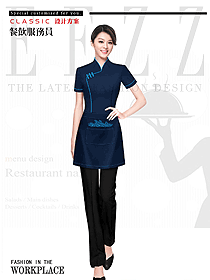 堂餐外賣派送店員制服設計圖471