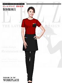 原創設計快餐廳制服設計圖475