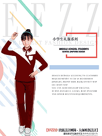 學生服校服設計效果圖266