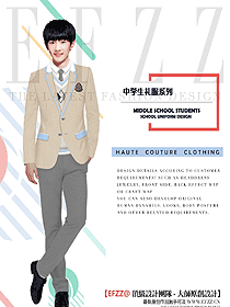 學生服校服設計效果圖294