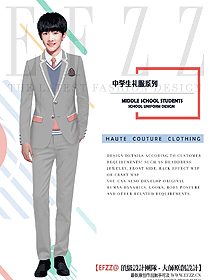 學生服校服設計效果圖296