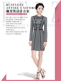 時尚女秋冬職業裝設計圖1999