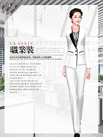 OL通勤裝女秋冬職業(yè)裝設(shè)計圖2014