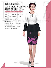 原創設計女秋冬職業裝設計圖2019