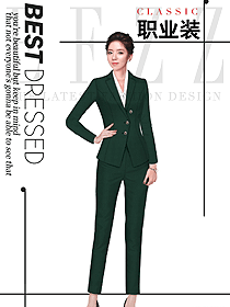 原創設計女秋冬職業裝設計圖2027