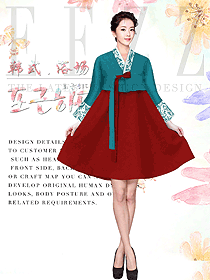 原創服裝設計水療會所咨客制服設計圖583