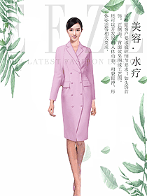 原創(chuàng)設(shè)計(jì)總臺(tái)收銀接待服裝款式圖502