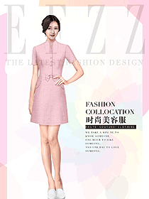 水療會所總臺收銀接待制服設計圖511