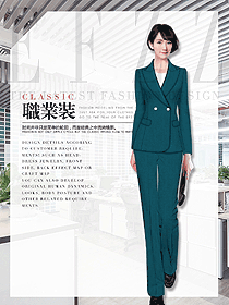 OL通勤裝女秋冬職業裝設計圖2038