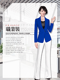 時尚女秋冬職業裝設計圖2041
