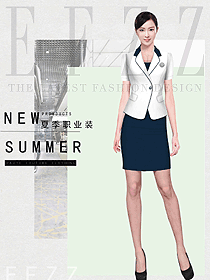 女職業裝夏裝制服設計圖1161
