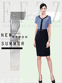 原創設計女夏裝制服設計圖1164