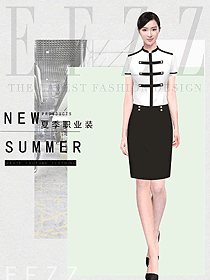 女職業(yè)裝短袖襯衫設(shè)計圖416