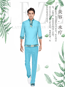 美容養生會所技師制服設計圖919