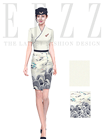 時尚空乘服裝設計款式圖878