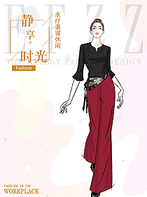 新款按摩技師服款式設計圖1520