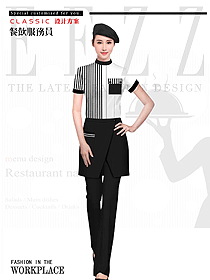原創(chuàng)制服設(shè)計特色服務(wù)員服裝設(shè)計圖485
