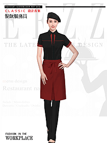 原創(chuàng)制服設(shè)計特色服務(wù)員服裝設(shè)計圖487