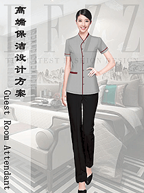 辦公樓清潔員制服設計圖334