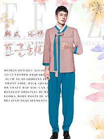 美容養(yǎng)生會所技師制服設(shè)計圖935