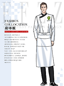 原創(chuàng)服裝設(shè)計(jì)廚師服設(shè)計(jì)圖548