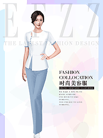 美容養(yǎng)生會(huì)所技師制服設(shè)計(jì)圖955