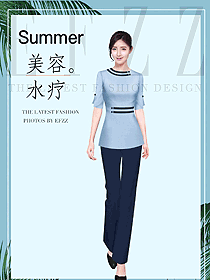 原創(chuàng)制服設(shè)計按摩技師服裝設(shè)計圖1530