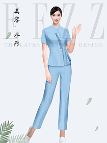 美容養(yǎng)生會(huì)所技師制服設(shè)計(jì)圖959