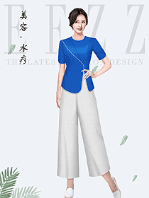 美容養(yǎng)生會所技師制服設(shè)計(jì)圖965