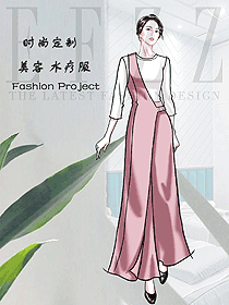 原創制服設計按摩技師服裝設計圖1542