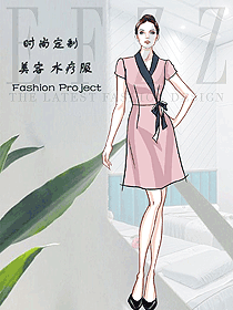 原創制服設計按摩技師服裝設計圖1550