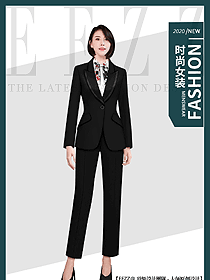 時尚女秋冬職業(yè)裝設(shè)計圖2104