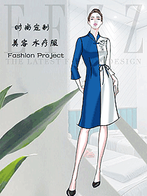 原創(chuàng)設(shè)計(jì)會(huì)所服務(wù)生制服設(shè)計(jì)圖970