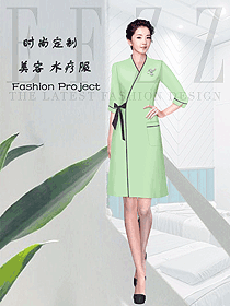 原創(chuàng)制服設(shè)計按摩技師服裝設(shè)計圖1576