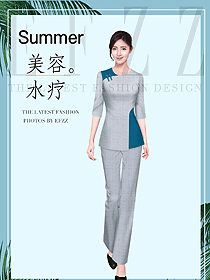 時尚養(yǎng)生會所服務(wù)生制服設(shè)計圖982