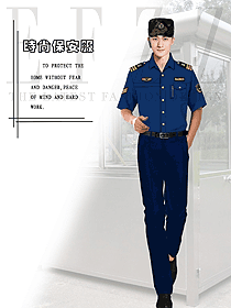 新款短袖保安服款式設計圖408