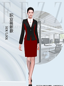 時尚女秋冬職業(yè)裝設(shè)計圖2122