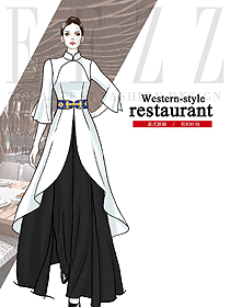 美容水療會所咨客制服設計圖611