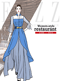 原創(chuàng)設(shè)計水療會所咨客制服設(shè)計圖612