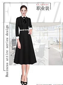 時尚女夏裝制服設計圖1243