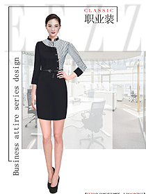 時尚女夏裝制服設計圖1251